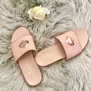 🆕Kate spade ♠️ leather slides